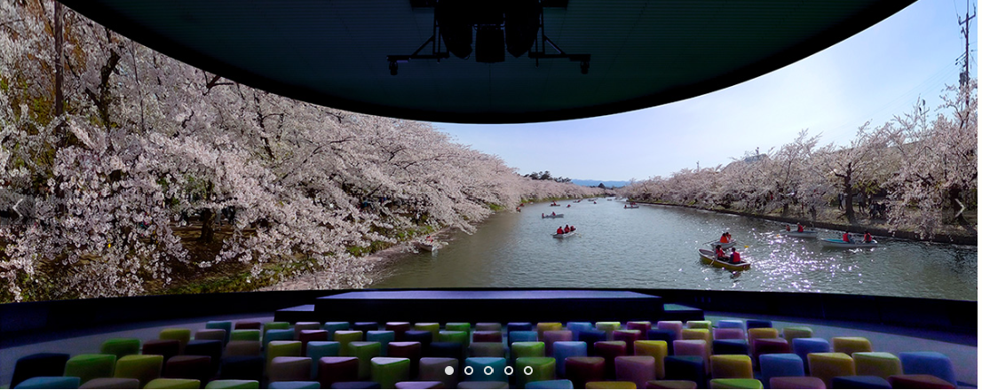 青い森ホール 360°デジタル映像シアター（青森・アスパム内）