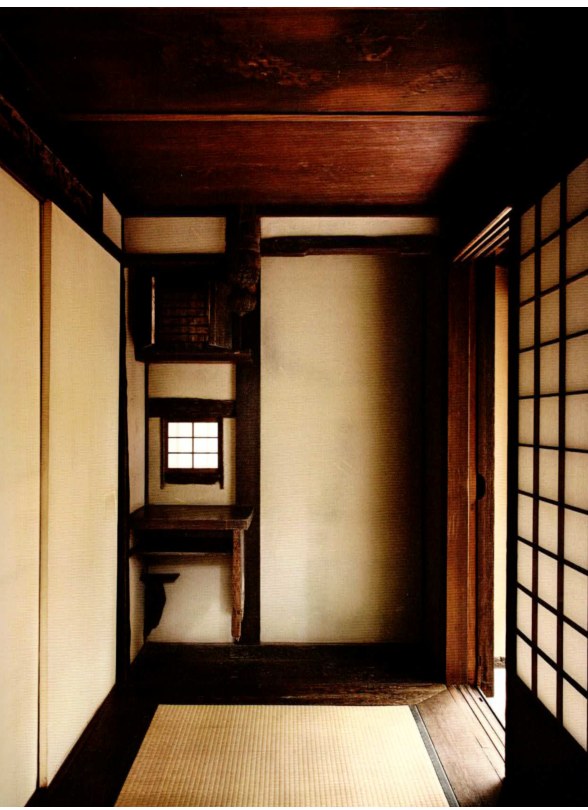 一畳敷の室内
